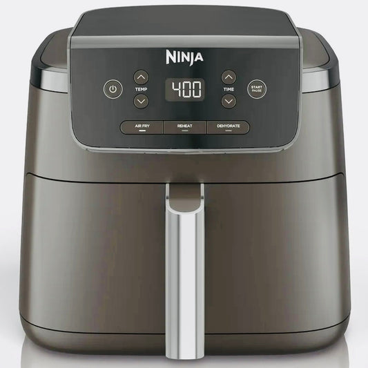 Ninja Air Fryer Pro 3-in-1 with 5 QT Capacity, Air Fry, Reheat, Dehydrate, Air Crisp Technology, 120 Volts, Nonstick Basket & Crisper Plate, AF140