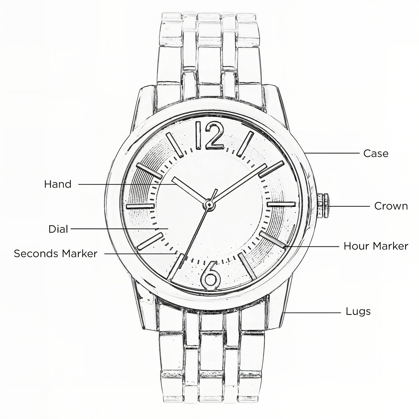 Nine West Women's Gold-Tone Bracelet Watch with Crystal Accents