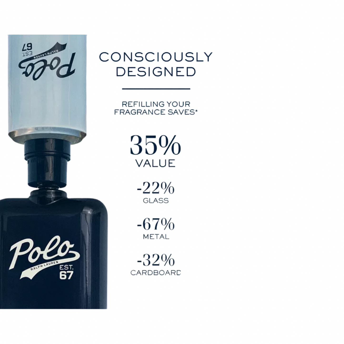 Ralph Lauren Men's Polo 67 Eau de Toilette Spray, 2.5 oz.